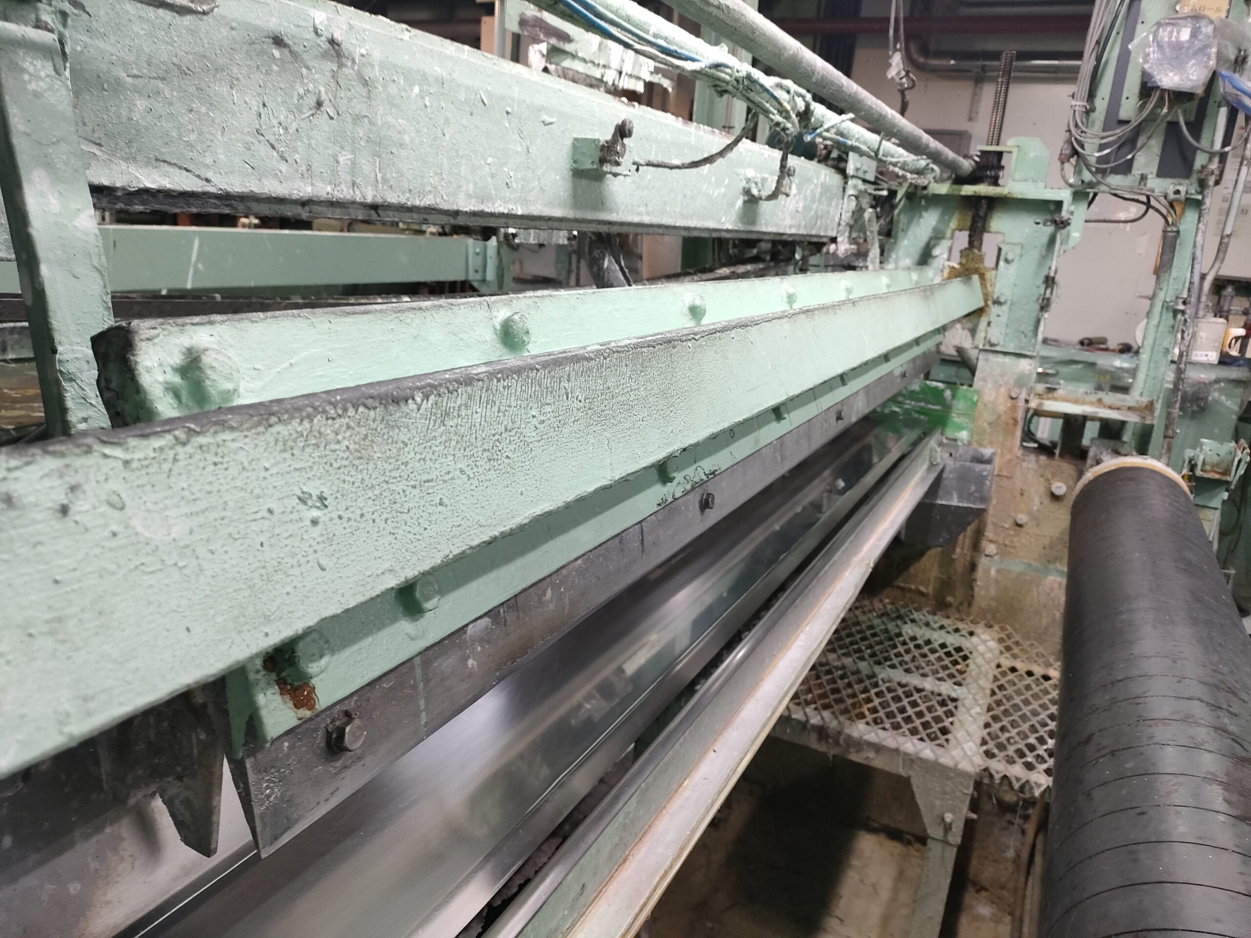 既設、ナイフ部と受け部