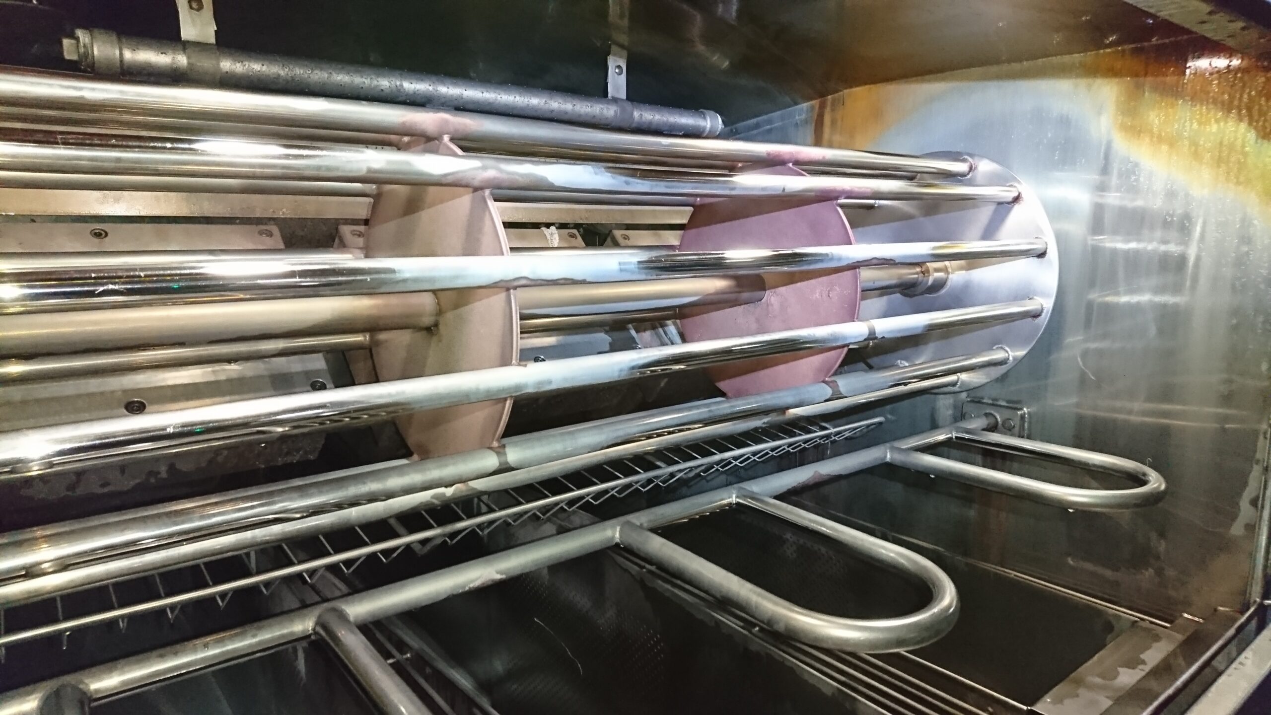 スイングエースリールシャフトの交換工事