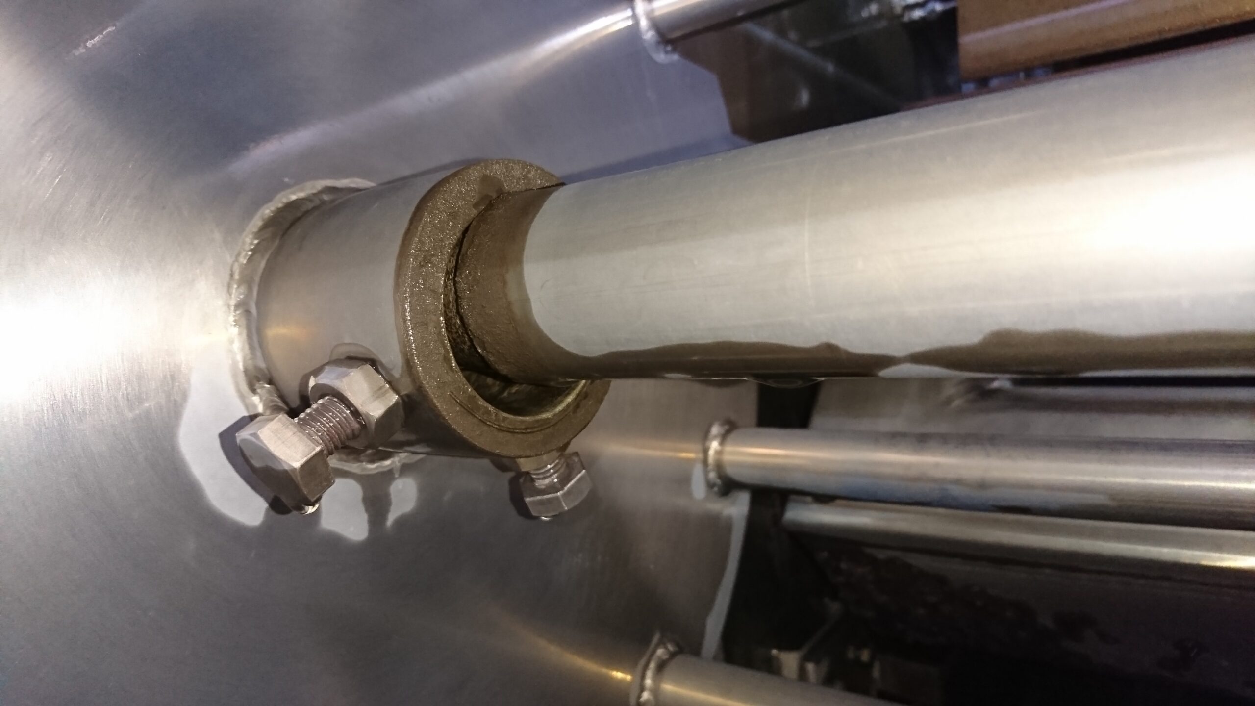 スイングエースリールシャフトの交換工事